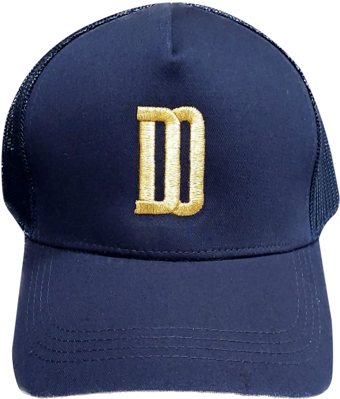 Navy Trucker Cap