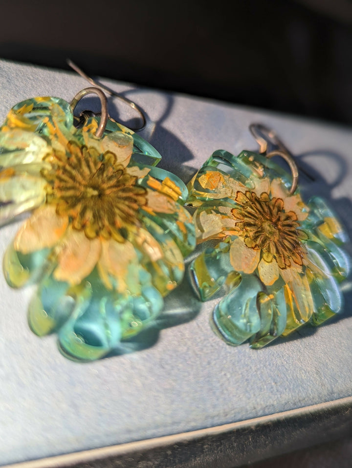 Resin earrings