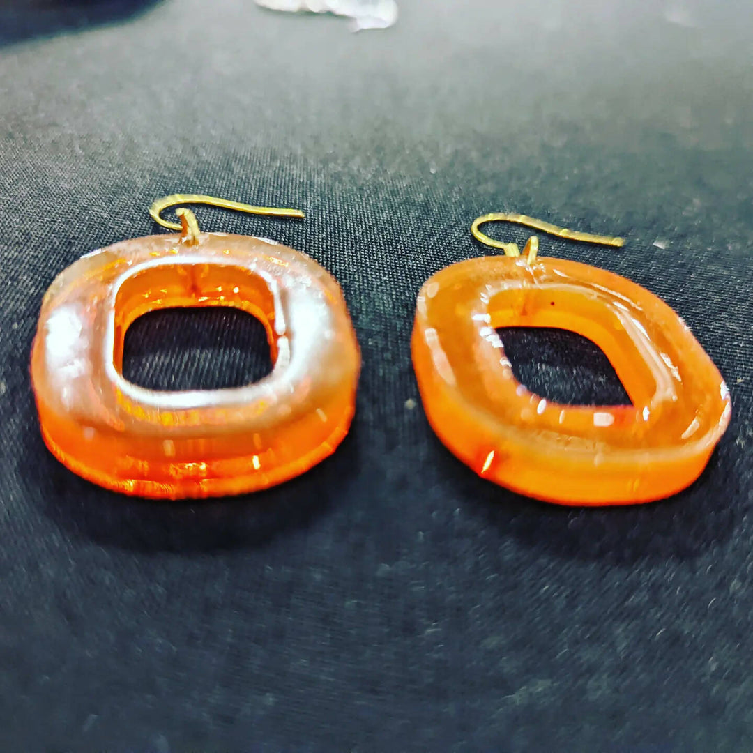 Resin earrings