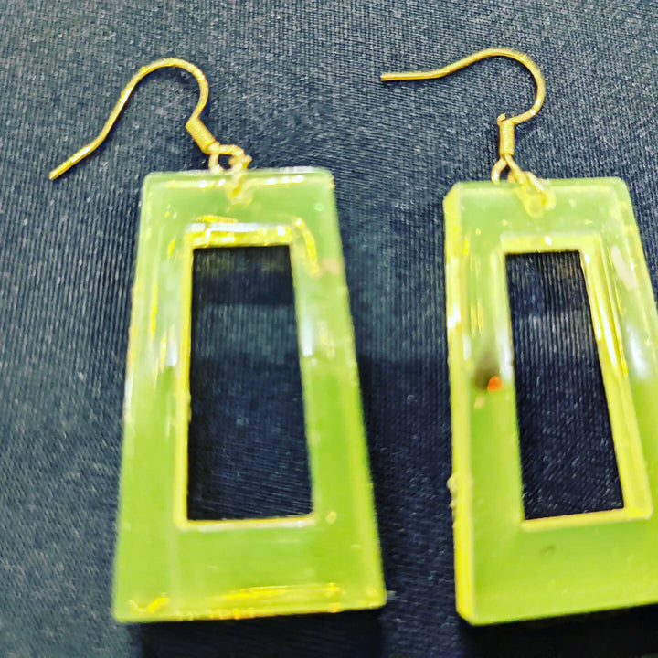 Resin earrings