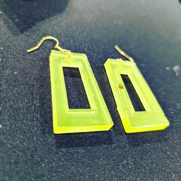 Resin earrings