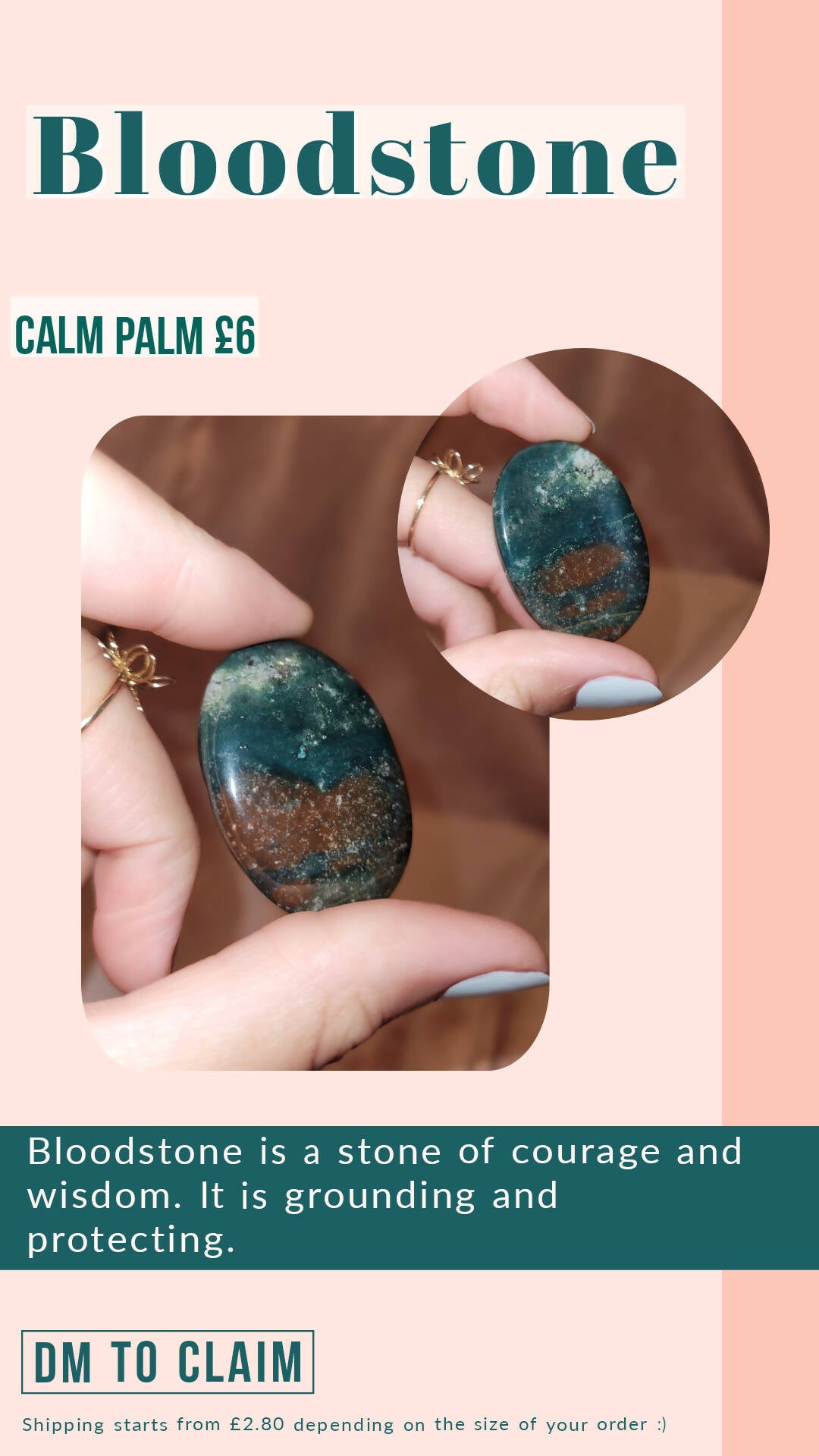 Calm Palm crystals