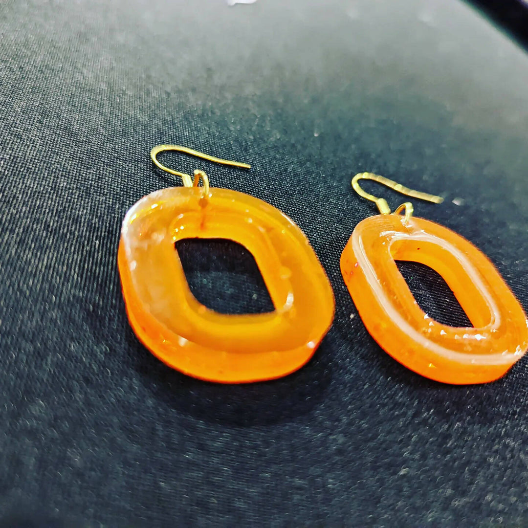 Resin earrings